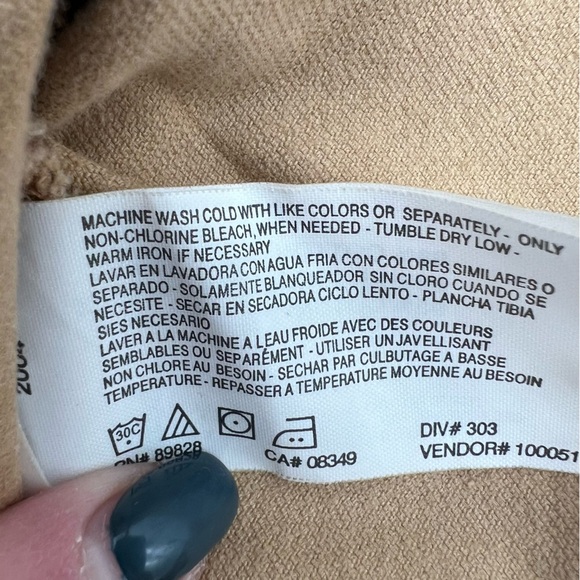 Jeanstar Leopard Print Cropped Jacket – Size Large‎ – NWT – Chic Wide Collar - Picture 6 of 11